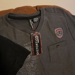 Distortion Shirts & Tops - 4/$20 NWT Distortion shirts Distortion Shirts & Tops - 4/$20 NWT Distortion shirts